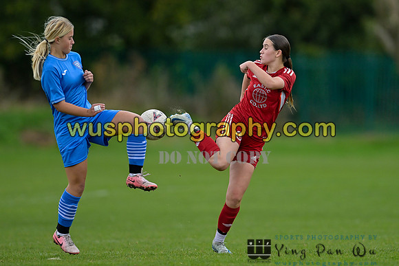 20241012-140511 Welling United Academy Girls U16 v Camden Town WFC U16 Blue