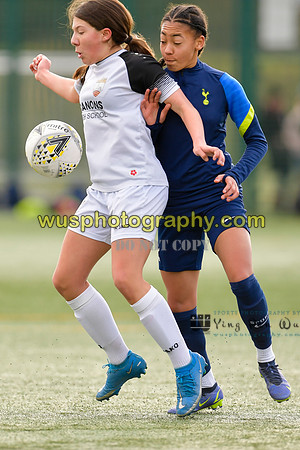 20220129-140158 London Bees Academy U16 v Tottenham Hotspur Women FC JTP U16