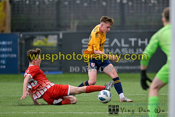 20240504-162834 Woking FC U16 v Ladybridge FC U16
