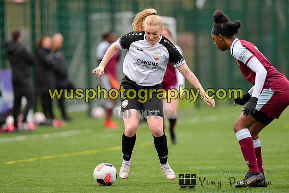 20211211-115751B West Ham United Academy Girls U16 v London Bees Academy U16