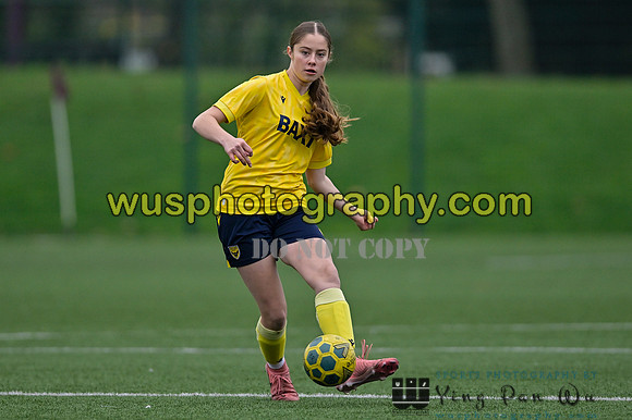 20241109-102840A West Ham United Performance Claret Girls U14 v Oxford United Girls U14