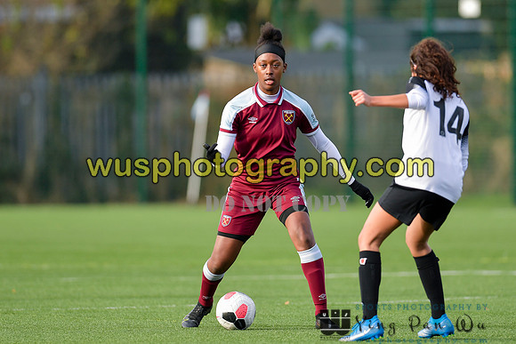 20211211-111348 West Ham United Academy Girls U16 v London Bees Academy U16