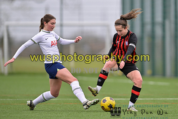20230201-141419A Tottenham Hotspur Women FC WSL Academy U21 v Ipswich Town Women FC U21