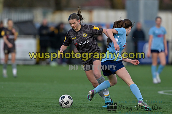 20250316-162444 Cray Wanderers Youth FC Girls U15 v Hashtag United Girls U15