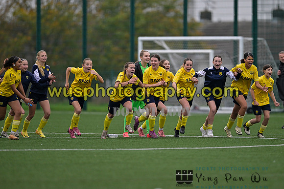 20241109-115613 West Ham United Performance Claret Girls U14 v Oxford United Girls U14