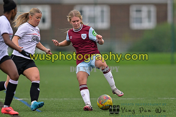 20241109-133235 West Ham United Warriors Girls U16 v Charlton Athletic Academy Girls U16