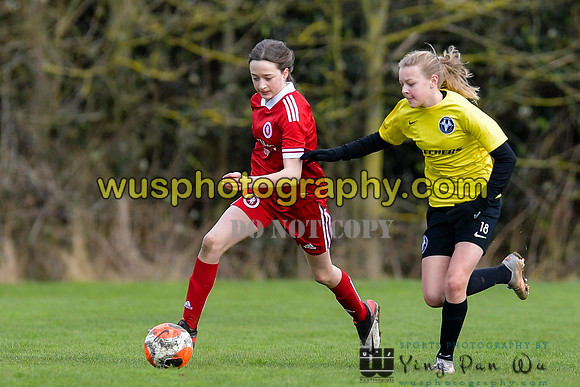 20220312-120635A Watford Ladies FC U14 Warriors v Welling United Girls U14