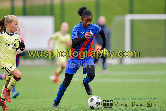 20220122-150825 Crystal Palace FC Girls U12 v Arsenal FC Girls U12