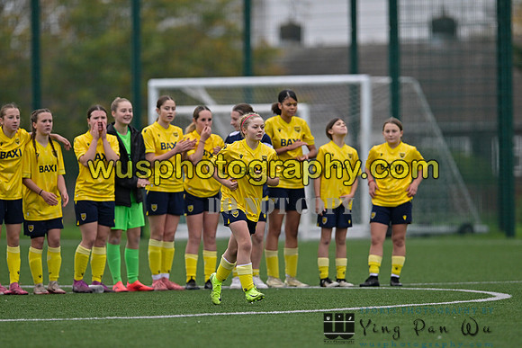 20241109-115545 West Ham United Performance Claret Girls U14 v Oxford United Girls U14