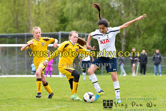 20150426-112137-2 Tottenham Hotspurs Girls U11 v Sutton United Girls U11
