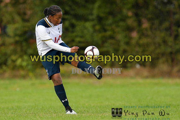 20161002-105144 Tottenham Hotspur Girls U14 v Writtle Minors FC Girls U14