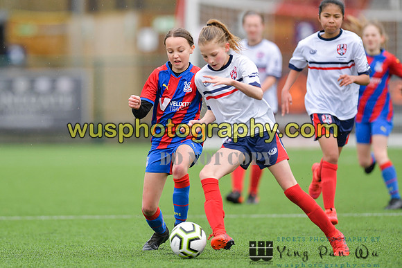 20220313-114825C Crystal Palace FC Girls U12 v Kew Park Rangers Girls U12 Reds