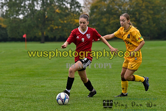 20241102-100409 Sutton United Girls U14 v Woking FC Girls U14