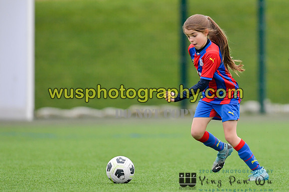 20220122-150256A Crystal Palace FC Girls U12 v Arsenal FC Girls U12