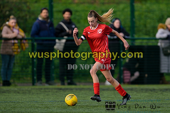 20221126-122118 Grays Athletic FC Girls U14 v MK Dons FC Girls U14