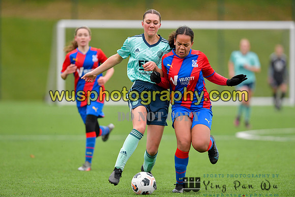 20211127-122256 Crystal Palace FC Girls U16 v Leicester City Women's FC Blues U16
