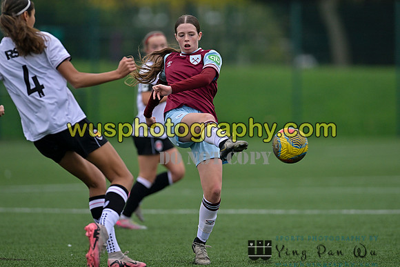 20241109-124854 West Ham United Warriors Girls U16 v Charlton Athletic Academy Girls U16