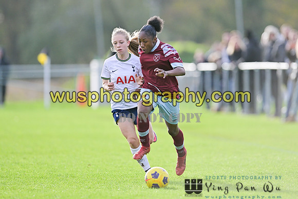 20221119-105658F Tottenham Hotspur Women FC Academy U15 v West Ham United Academy Girls U15