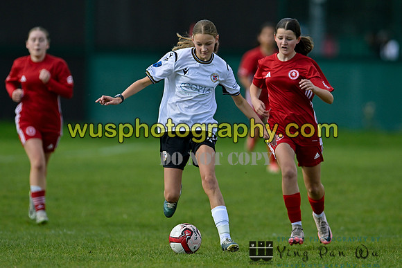 20241005-114615 Welling United Academy Girls U14 v Bromley FC Academy Girls U14