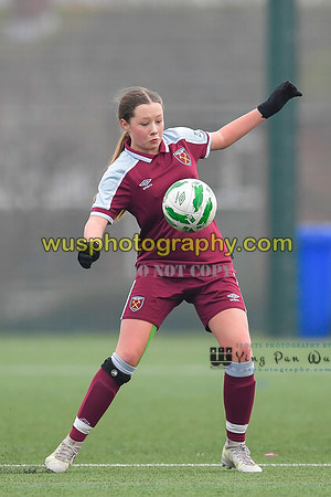 20220115-131206 West Ham United Academy Girls U14 v Notts County FC Girls U14
