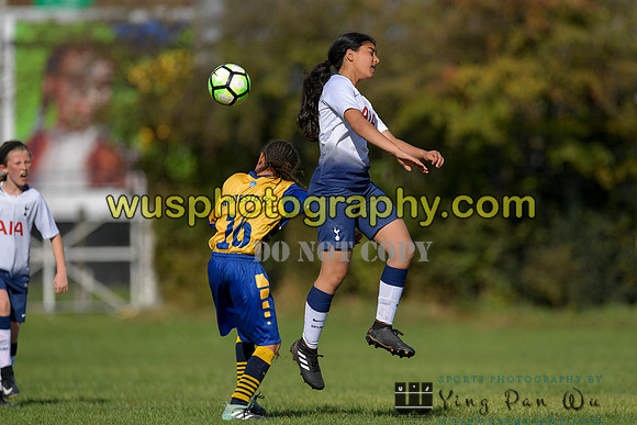 20181007-112602 Tottenham Hotspur Girls U14 v White Star Boys U14