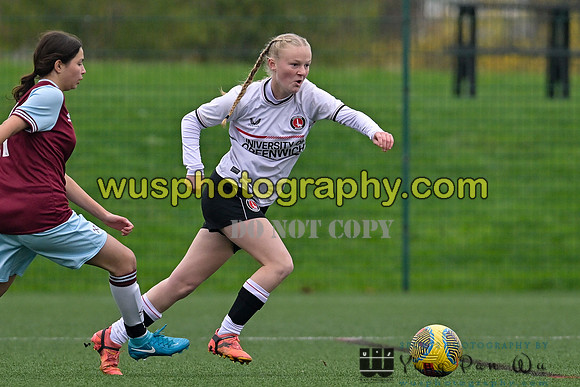 20241109-121354 West Ham United Warriors Girls U16 v Charlton Athletic Academy Girls U16