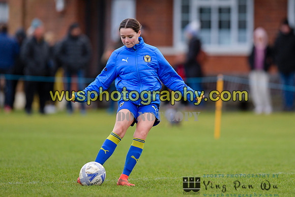 20220206-095409 AFC Wimbledon Girls U16 v Crystal Palace FC Girls U16