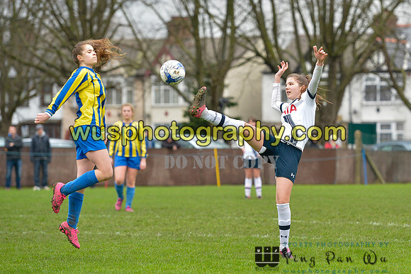 20160206-122824 Tottenham Hotspur Girls U14 v Harvesters FC Girls U14