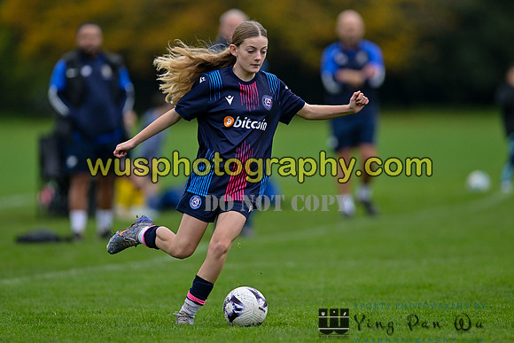 20241102-120746 Sutton United Girls U13 v Hartland Girls Academy U13
