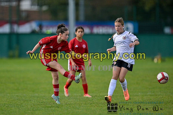 20241005-121158 Welling United Academy Girls U14 v Bromley FC Academy Girls U14
