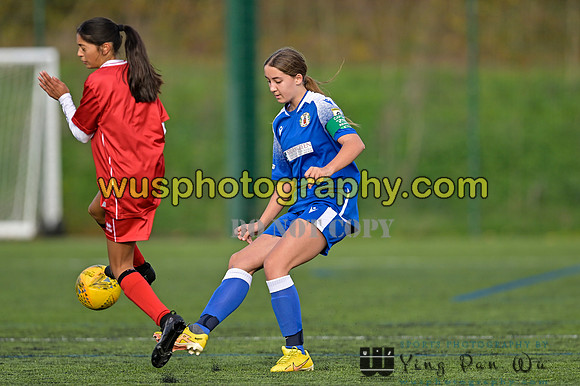 20221126-121925A Grays Athletic FC Girls U14 v MK Dons FC Girls U14