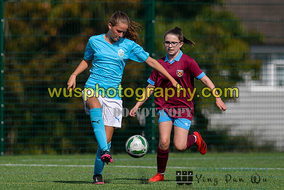20210911-141440 West Ham United Girls U14 v South Gloucestershire JPL RTC U14