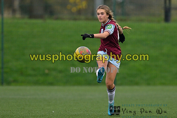 20241109-132004A West Ham United Warriors Girls U16 v Charlton Athletic Academy Girls U16