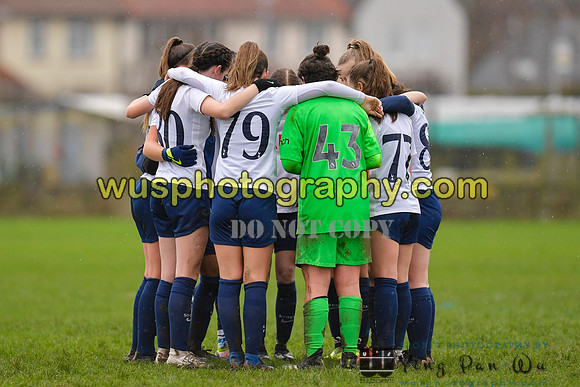20220108-100053 Tottenham Hotspur Women FC JTP U15 v West Ham United Performance Girls U16