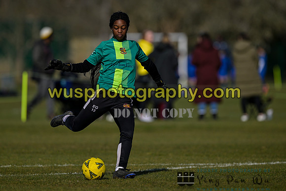 20250308-095217 Petts Wood FC U16 Swans v Erith & Belvedere FC Girls U16