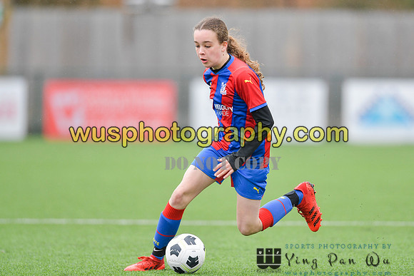 20220313-124129B Crystal Palace FC Girls U12 v Kew Park Rangers Girls U12 Reds