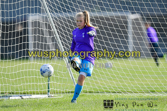 20161002-101820 Tottenham Hotspur Girls U14 v Writtle Minors FC Girls U14