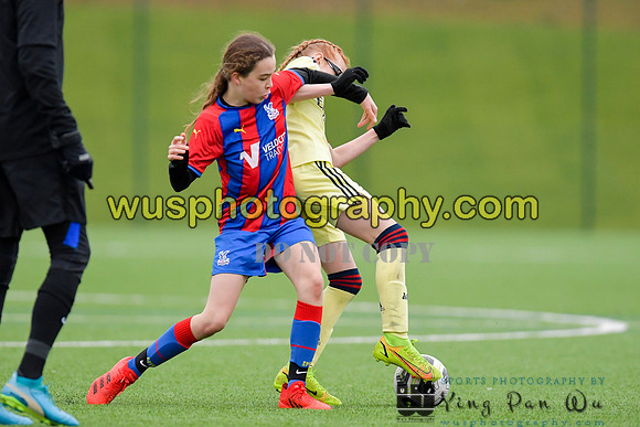 20220122-151604 Crystal Palace FC Girls U12 v Arsenal FC Girls U12