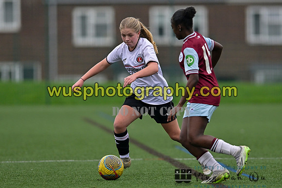 20241109-124706 West Ham United Warriors Girls U16 v Charlton Athletic Academy Girls U16