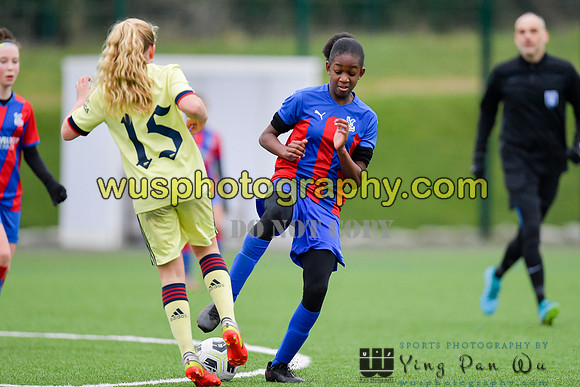 20220122-153134 Crystal Palace FC Girls U12 v Arsenal FC Girls U12