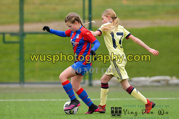 20220122-143550A Crystal Palace FC Girls U12 v Arsenal FC Girls U12
