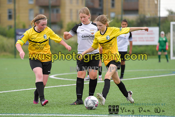 20210821-103429 London Bees Academy U14 v Kent Football United Girls U14
