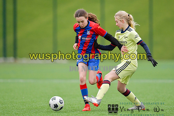 20220122-151931 Crystal Palace FC Girls U12 v Arsenal FC Girls U12