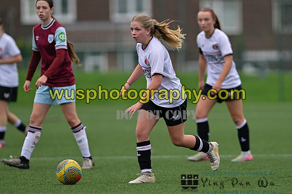 20241109-124707A West Ham United Warriors Girls U16 v Charlton Athletic Academy Girls U16
