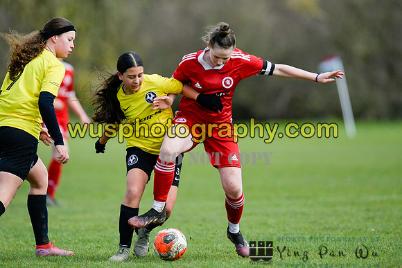 20220312-120832B Watford Ladies FC U14 Warriors v Welling United Girls U14