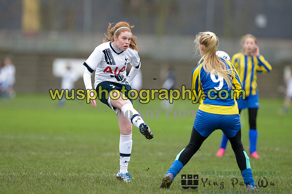 20160206-112441-4 Tottenham Hotspur Girls U14 v Harvesters FC Girls U14
