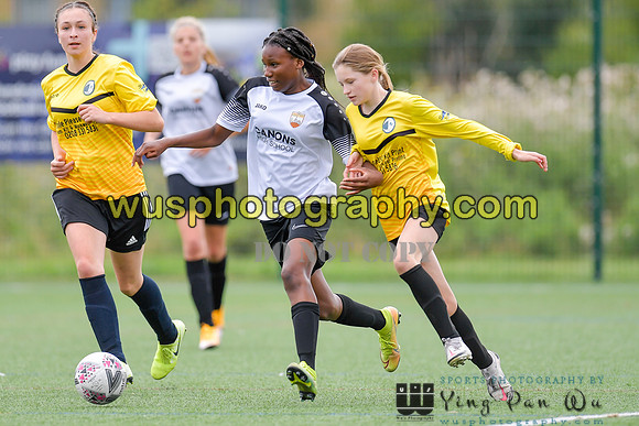 20210821-101149 London Bees Academy U14 v Kent Football United Girls U14