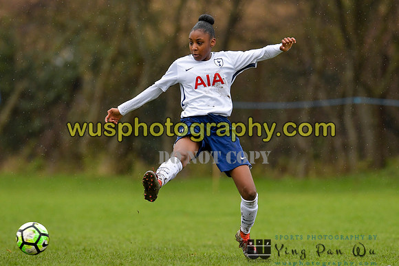 20180203-104417 Tottenham Hotspur Girls U13 v Pro Direct Academy BXB Girls U13 White