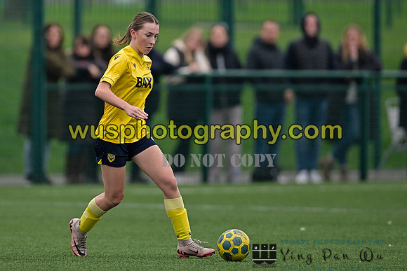 20241109-103327 West Ham United Performance Claret Girls U14 v Oxford United Girls U14