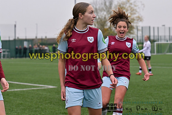 20241109-134059 West Ham United Warriors Girls U16 v Charlton Athletic Academy Girls U16